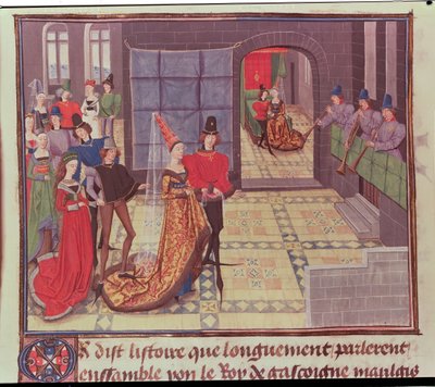 The Marriage, from the Renaud de Montauban Cycle by Loyset Liedet